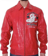 Men's Red Bomber Jacket - Soda Club Jacket