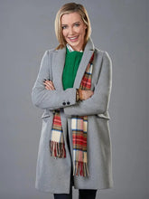 A Royal Christmas Crush Katie Cassidy Wool Coat