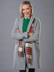 A Royal Christmas Crush Katie Cassidy Wool Coat