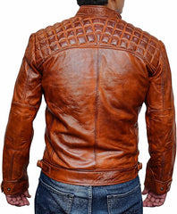 Mens Brown Leather Jacket