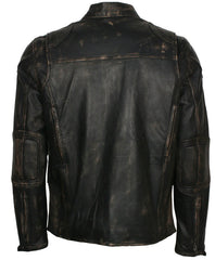 Leather Biker Jacket for Mens