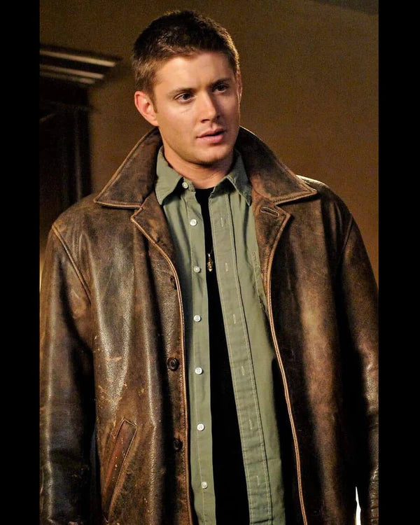 Supernatural-inspired leather coat