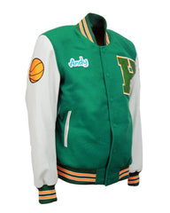 Stranger Things Eddie Letterman Wool Bomber Jacket