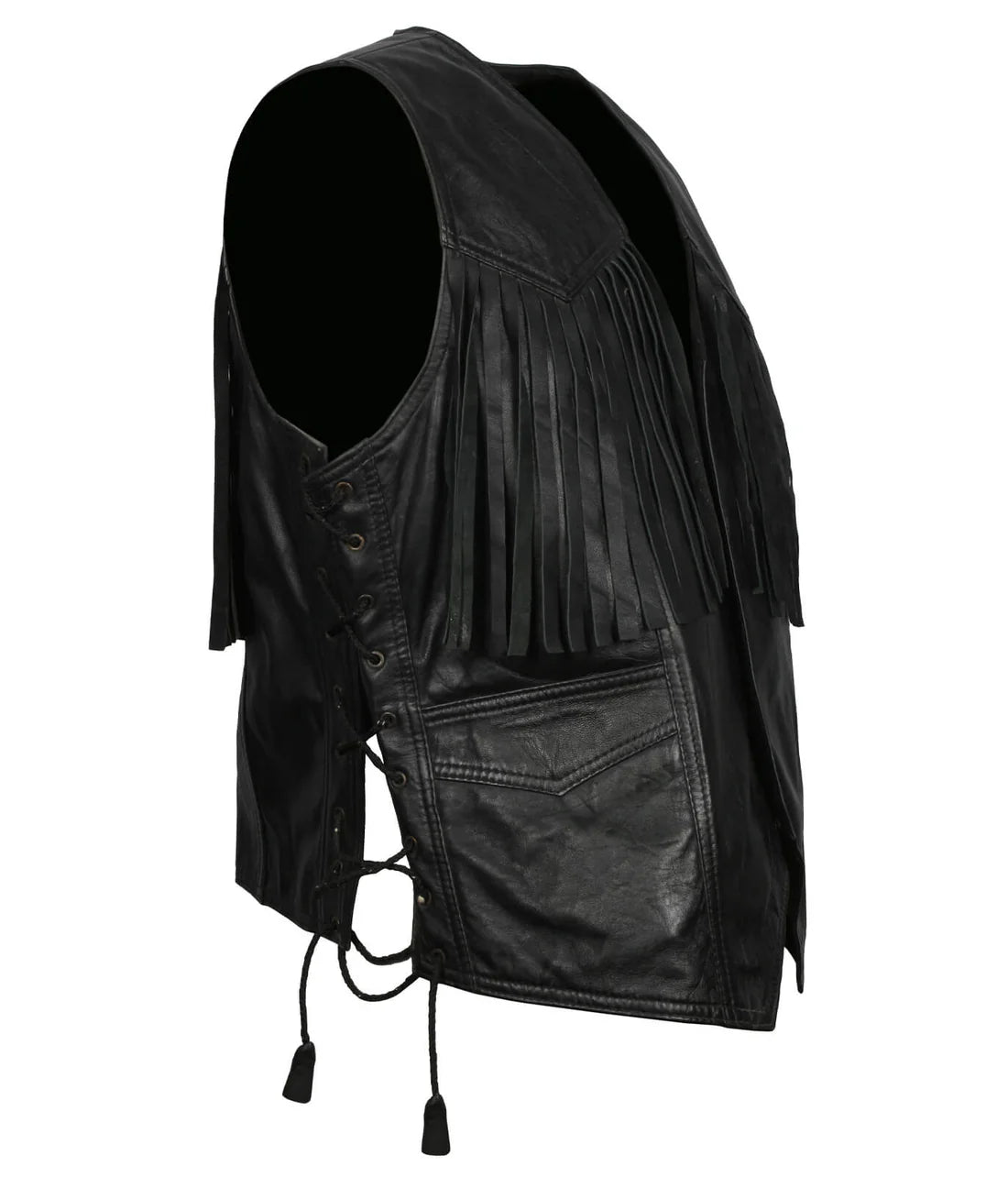 Black Western Vest UK
