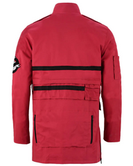 Men's Frozen Empire Paul Rudd Red Jacket