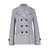 Grey Women's Coat Wool