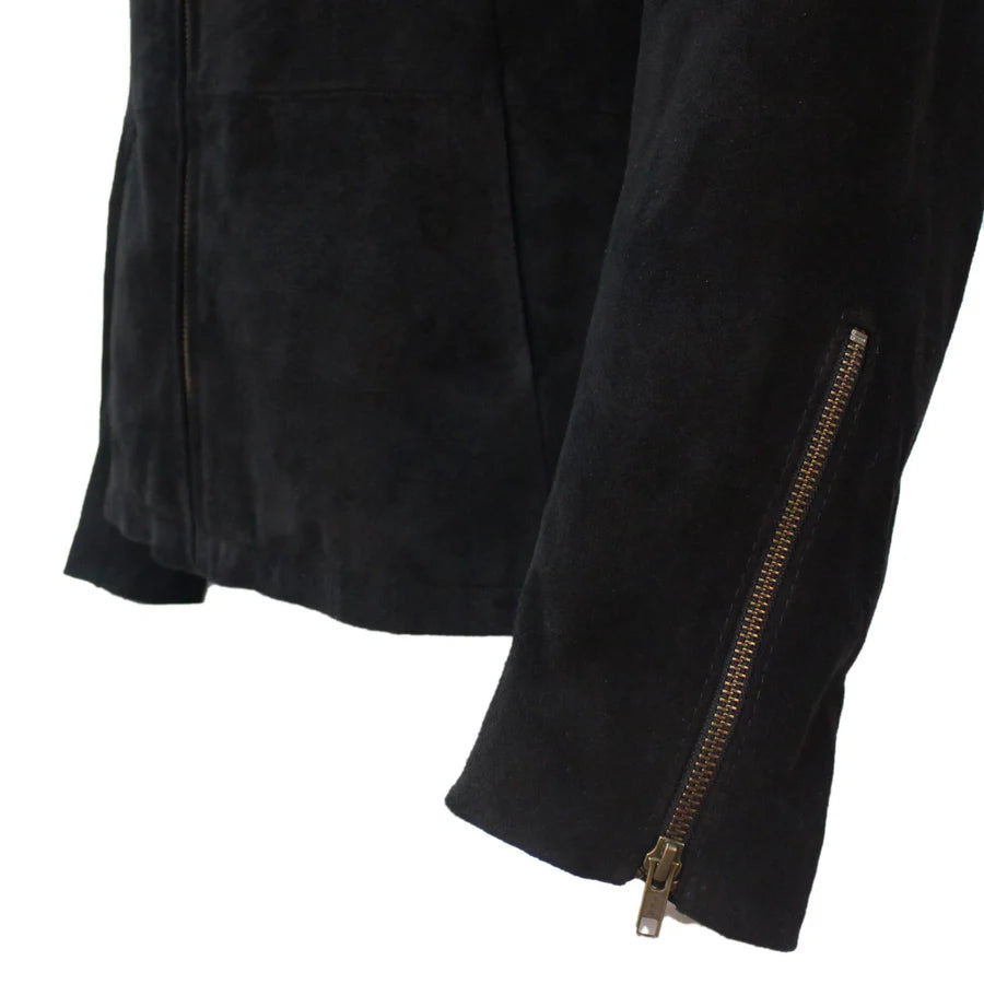 Spectre-inspired black jacket