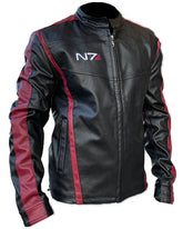 ME3 Commander Shepard N7 Genuine Leather Jacket