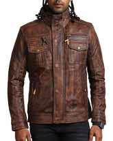 Men's Vintage Leather Jacket