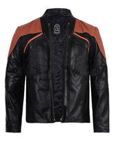 Star Trek Picard Real Leather Geordi La Forge Cosplay Jacket