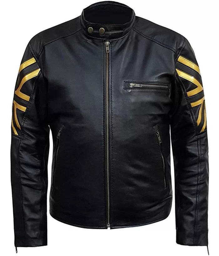 Union Jack Leather Jacket