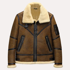 Mens B3 Shearling Bomber Jacket