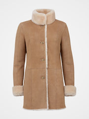 shearling coat ladies