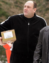 The Sopranos Tony Black Tracksuit Jacket