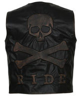 Mens Skull Vest