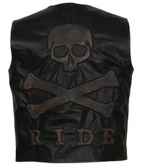 Mens Skull Vest