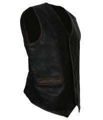 Mens Skull Vest