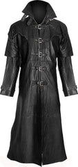 Men's Black Trench Coat