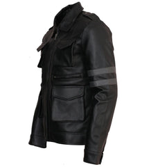 Resident Evil 6 Leon Kennedy Faux Leather Jacket