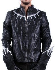 Avengers Black Panther Infinity War Genuine Leather Jacket