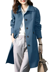 cotton trench coat womens