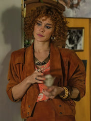 Women's Bella Dayne Girl You Know It’s True Brown Jacket