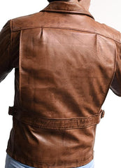 Men's Brown Leather Jacket