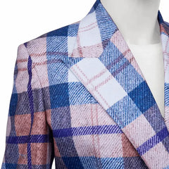 Women's Carrie Bradshaw And Just Like That Plaid Coat