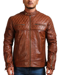 Men's Diamond Quilted Jacket