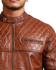 Men's Diamond Quilted Jacket