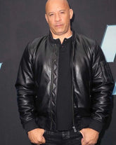 Fast & Furious 9 Vin Diesel Black Bomber Jacket