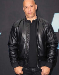 Fast & Furious 9 Vin Diesel Black Bomber Jacket