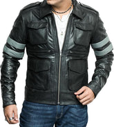Resident Evil 6 Leon Kennedy Genuine Leather Jacket