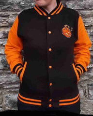 Pumpkin Patch Halloween Varsity Jacket