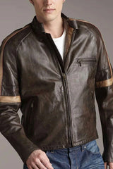 War of the Worlds Hero Similar Brown Leather Jacket