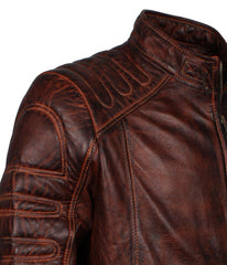 Men's Leather Biker Jackets
