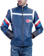 My Chemical Romance Colorful Stripes Blue Jacket