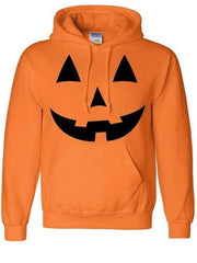 Halloween Costume Orange Pull Over Hoodie