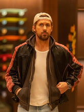 Men's Ryan Gosling The Fall Guy 2024 Black Real Leather Jacket