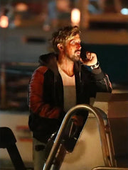 Men's Ryan Gosling The Fall Guy 2024 Black Real Leather Jacket