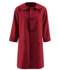 The Chilling Adventures of Sabrina Red Wool Coat