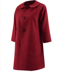 The Chilling Adventures of Sabrina Red Wool Coat