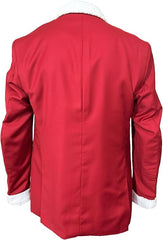 Christmas Red Cotton Santa Claus Coat
