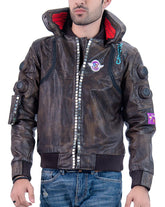 Cyberpunk 2077 Samurai Character V Light-up Real Leather Jacket