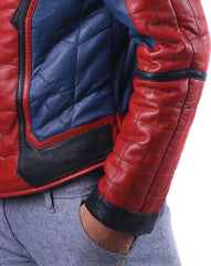 Tom Holland Spiderman Homecoming Leather Jacket