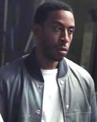 The Fate of the Furious Ludacris Grey Leather Jacket