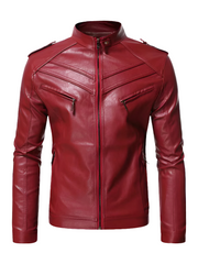 Men's Slim Fit Leather Jackets