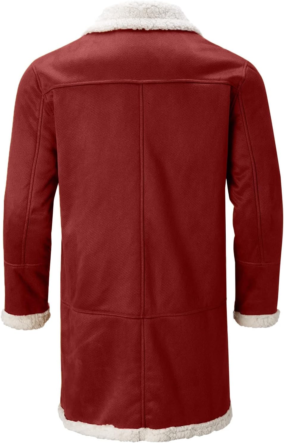 Mens Winter Shearling Leather Long Coats