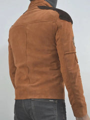 Colonial Warrior brown leather jacket