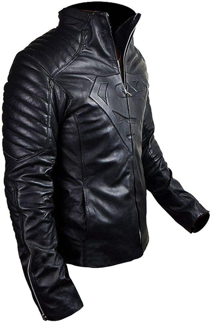 Superman biker jacket